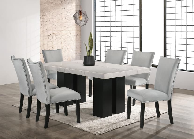 Izmir - 7pc Dining Set - Grey