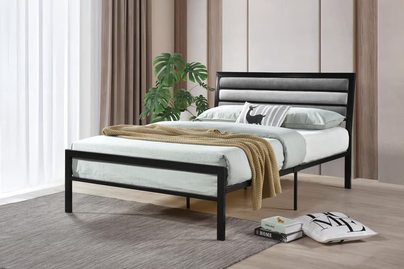 Clinton - Full Bed - Black