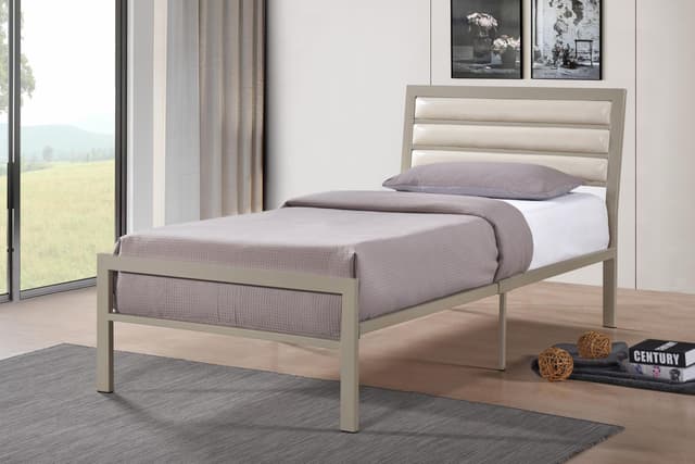 Clinton - Twin Bed - Gold — photo 1