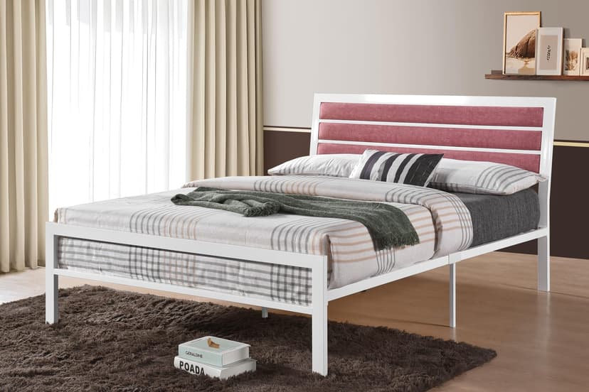 Clinton - Full Bed - White