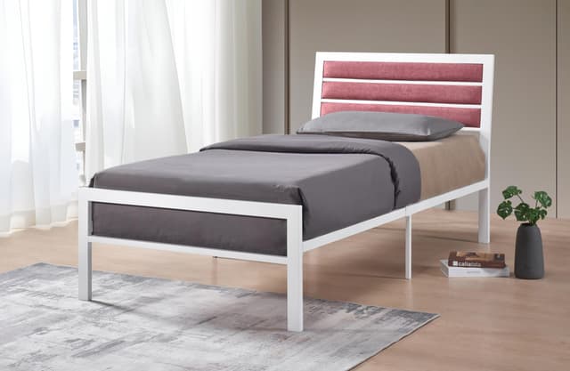 Clinton - Twin Bed - White — photo 1