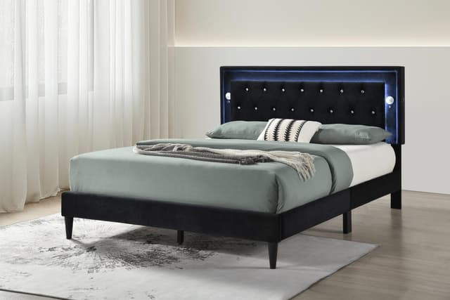 Glow Tune - Twin Bed - Black — photo 1