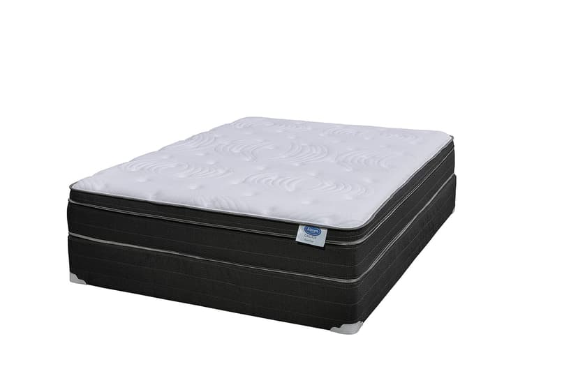 Cascade Series - 11″ Eurotop Foam Encased Charcoal Mattress - NF5603