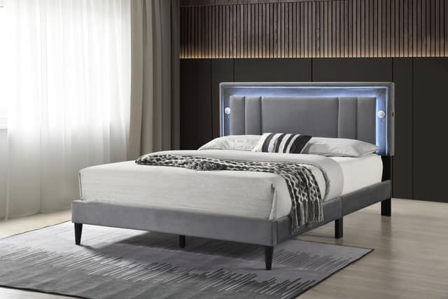 Dream Beats - Queen Bed - Grey — photo 1