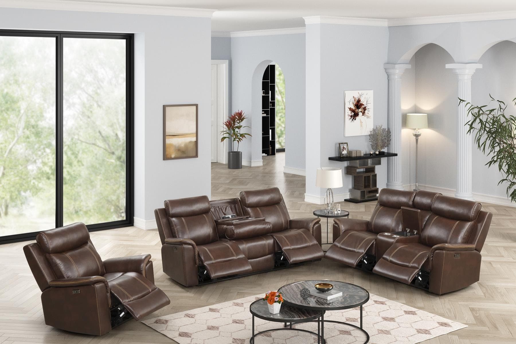 Verona - Recliner - Brown