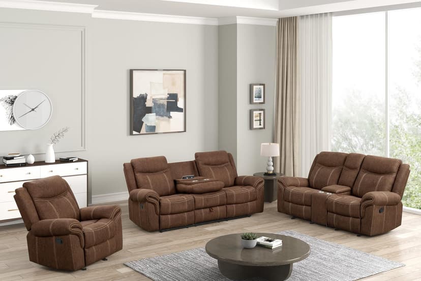 Boulder 3pc - Brown