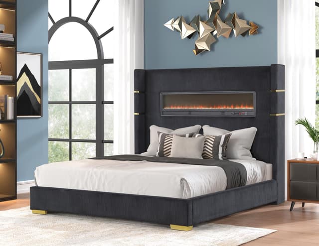 Harmony - King Bed - Black — photo 1