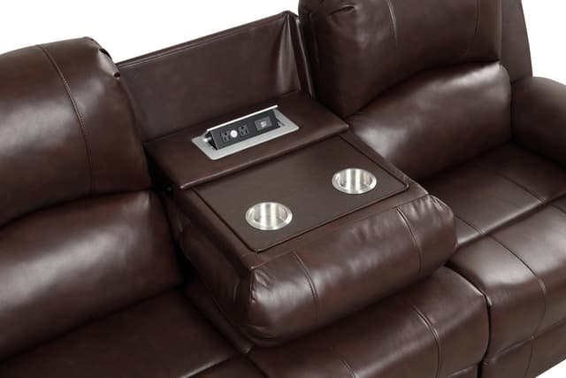 Westwood 2pc - Brown Air Leather — photo 2