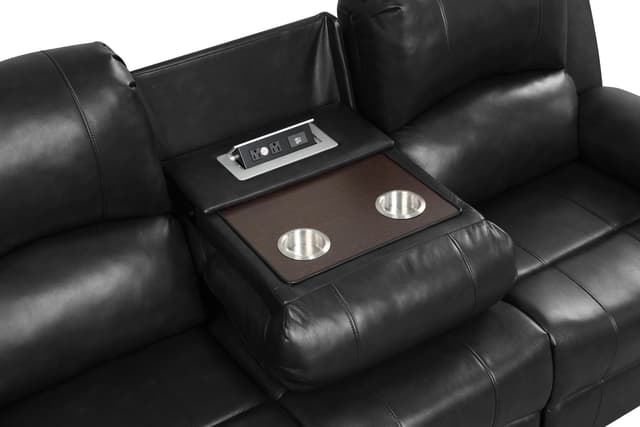 Westwood 3pc - Black Air Leather — photo 2