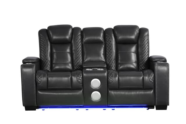 Journey - Loveseat - Black — photo 1