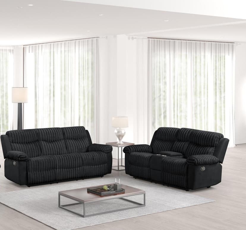 Calgary 2pc - Black