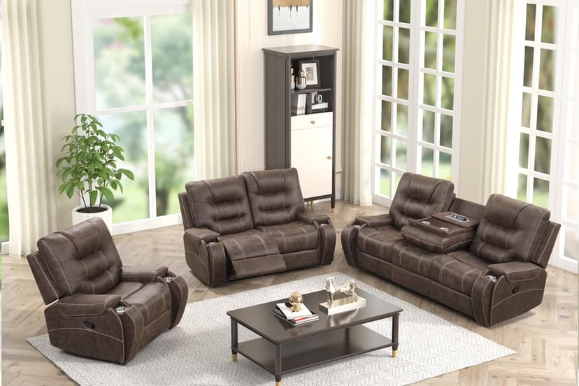 Bronco 3pc - Brown