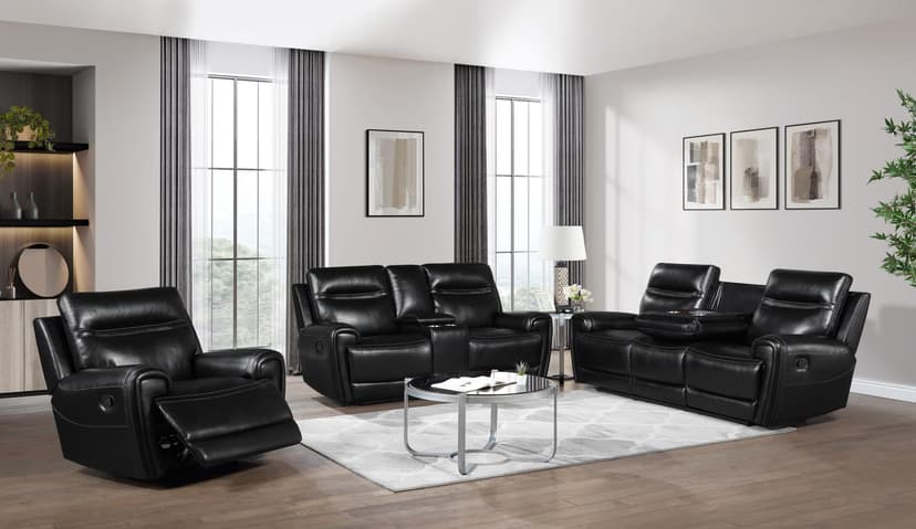 Admiral - Sofa - Black