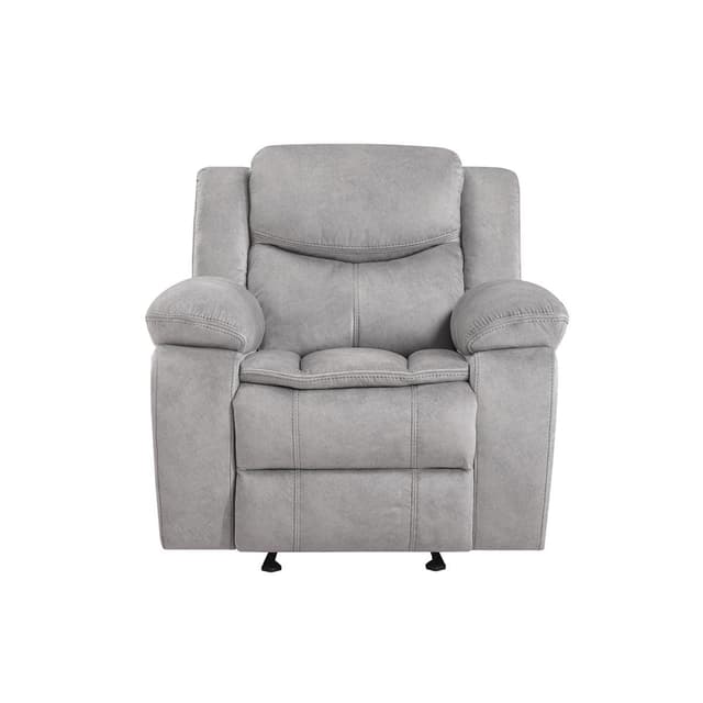 Emerson - Glider Recliner - Silver Grey — photo 2