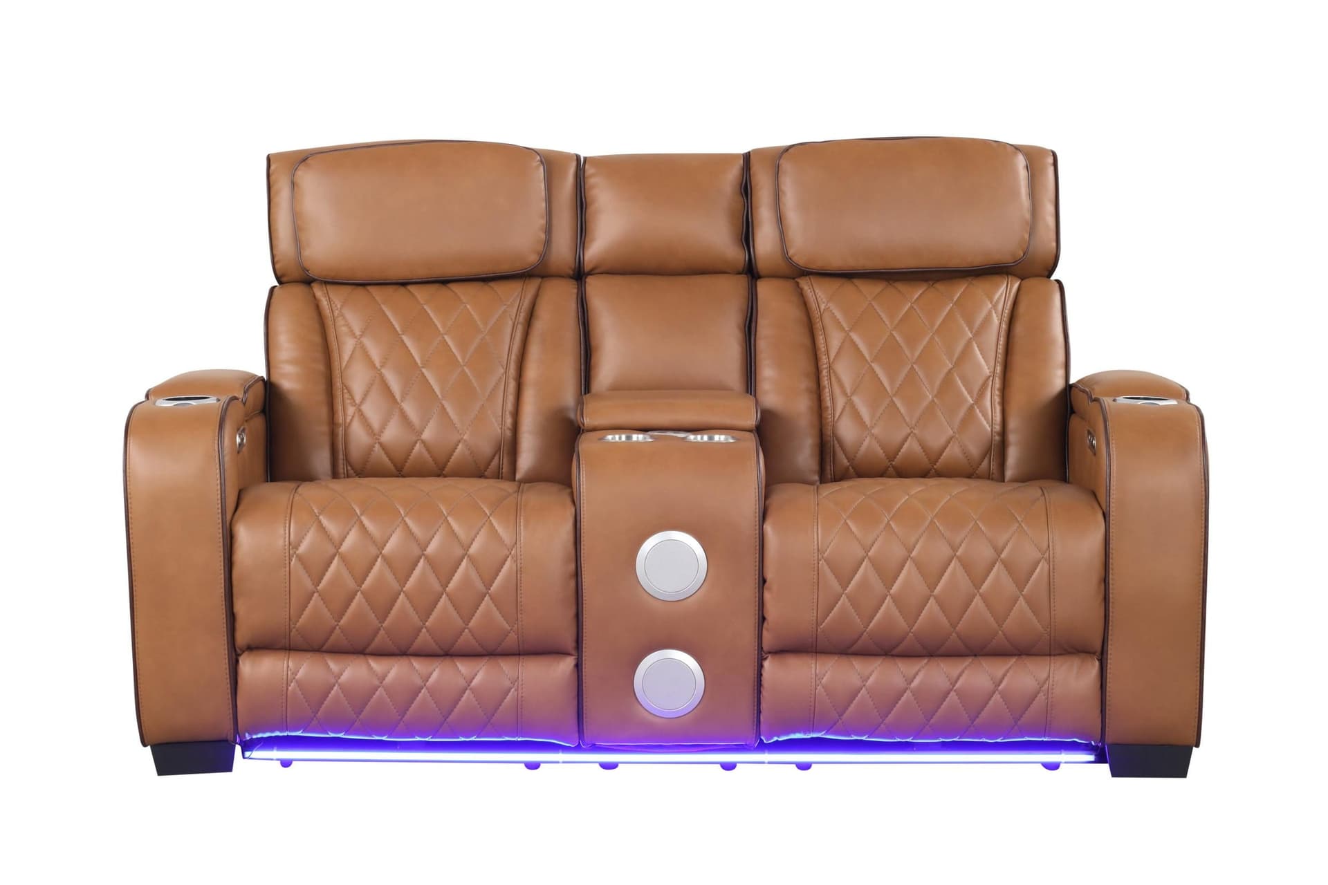 Titan - Loveseat - Brown