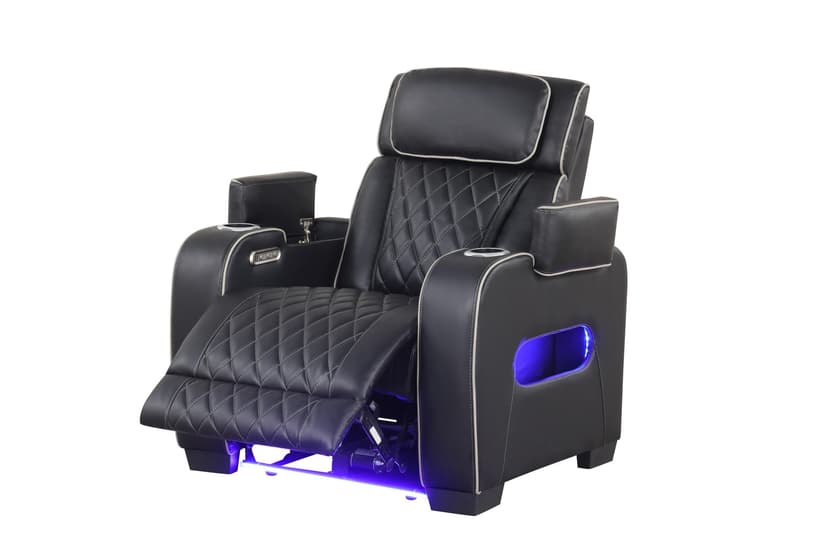 Titan - Recliner - Black