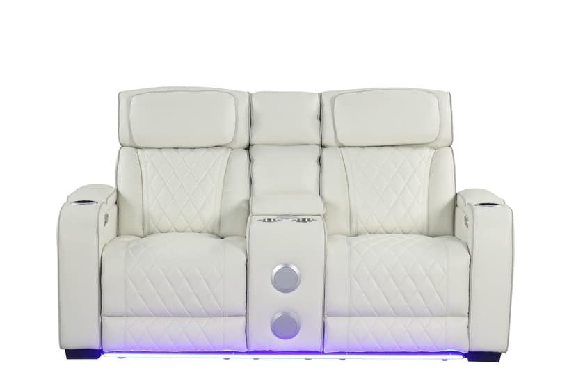 Titan - Loveseat - White