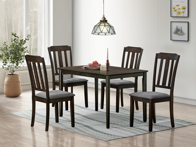 Benbrook - Dining Table - Dark Brown
