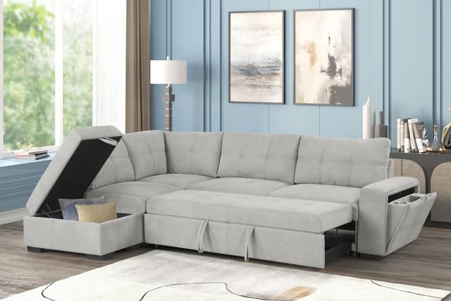Harper - Sectional - Light Grey — photo 2