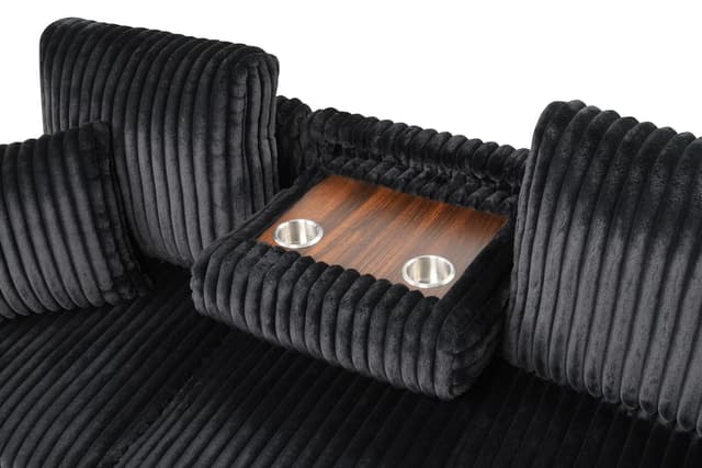 Caspian - Sectional - Black — photo 2