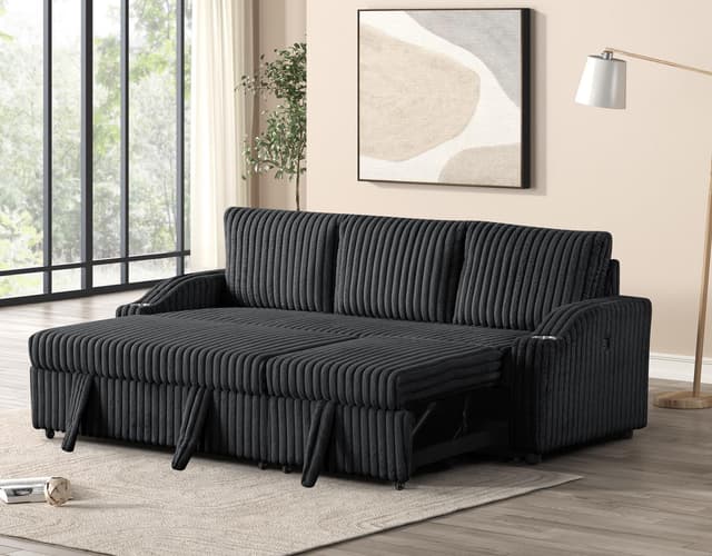 Lillian - Sectional - Black — photo 2