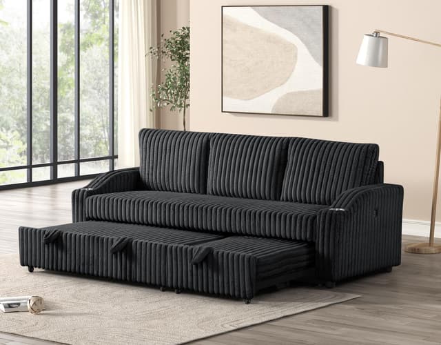 Lillian - Sectional - Black — photo 3
