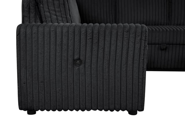 Tulia - Sectional - Black — photo 3