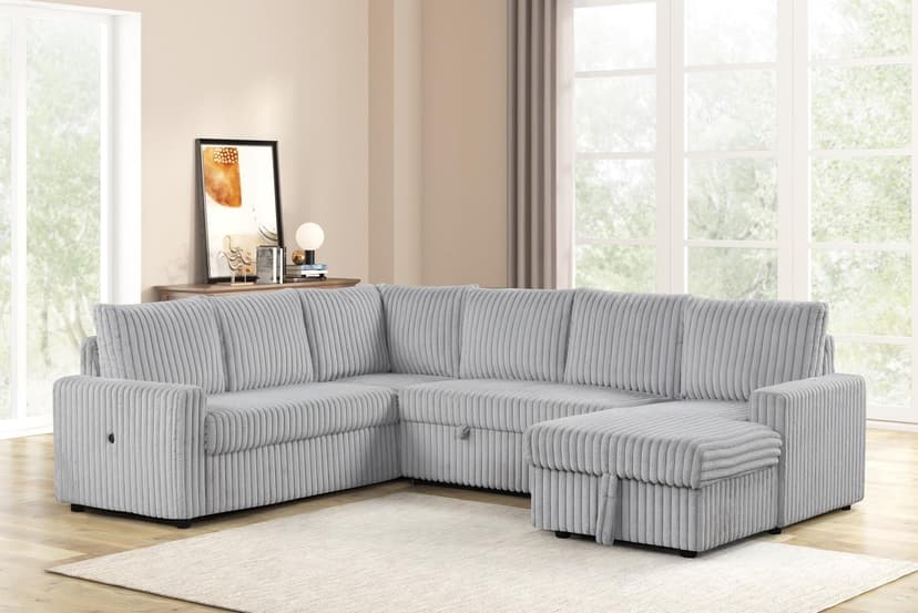 Tulia - Sectional - Grey