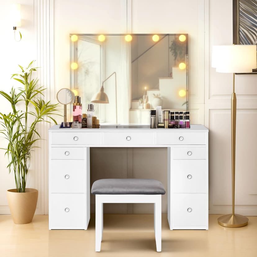 Sparkle - Vanity - White