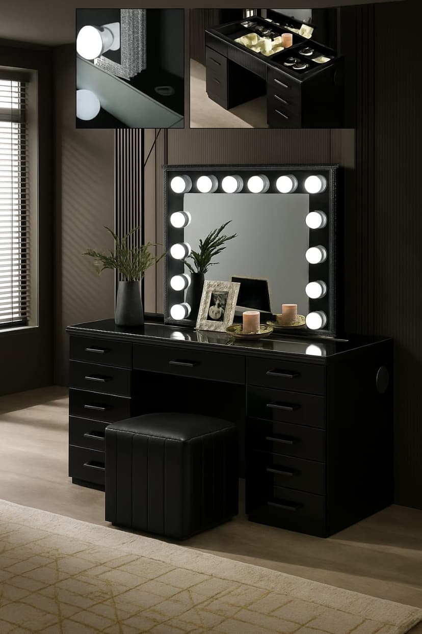 Princess - Vanity - Black