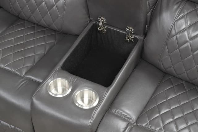 Bravo - Power Sectional - Grey — photo 2