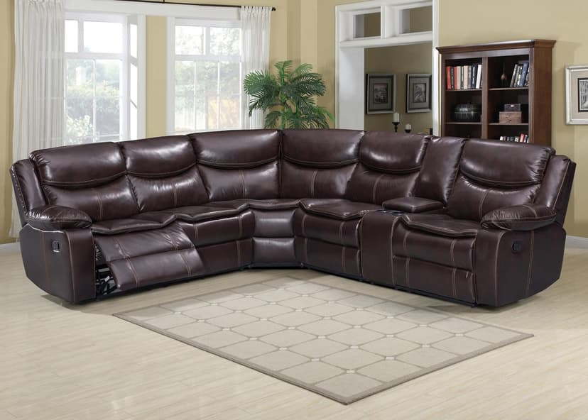 Emerson - Sectional - Brown