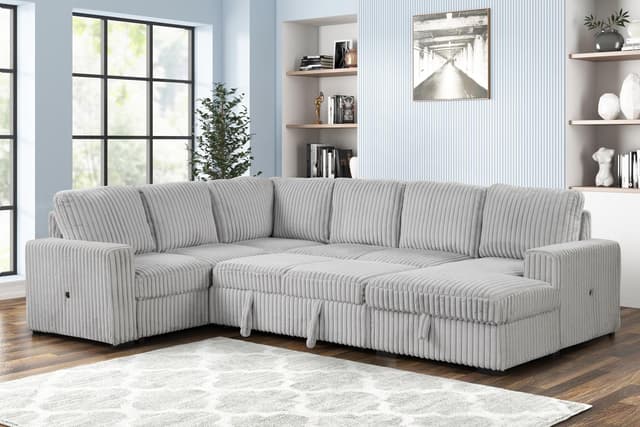 Divine - Grey - Sectional — photo 4