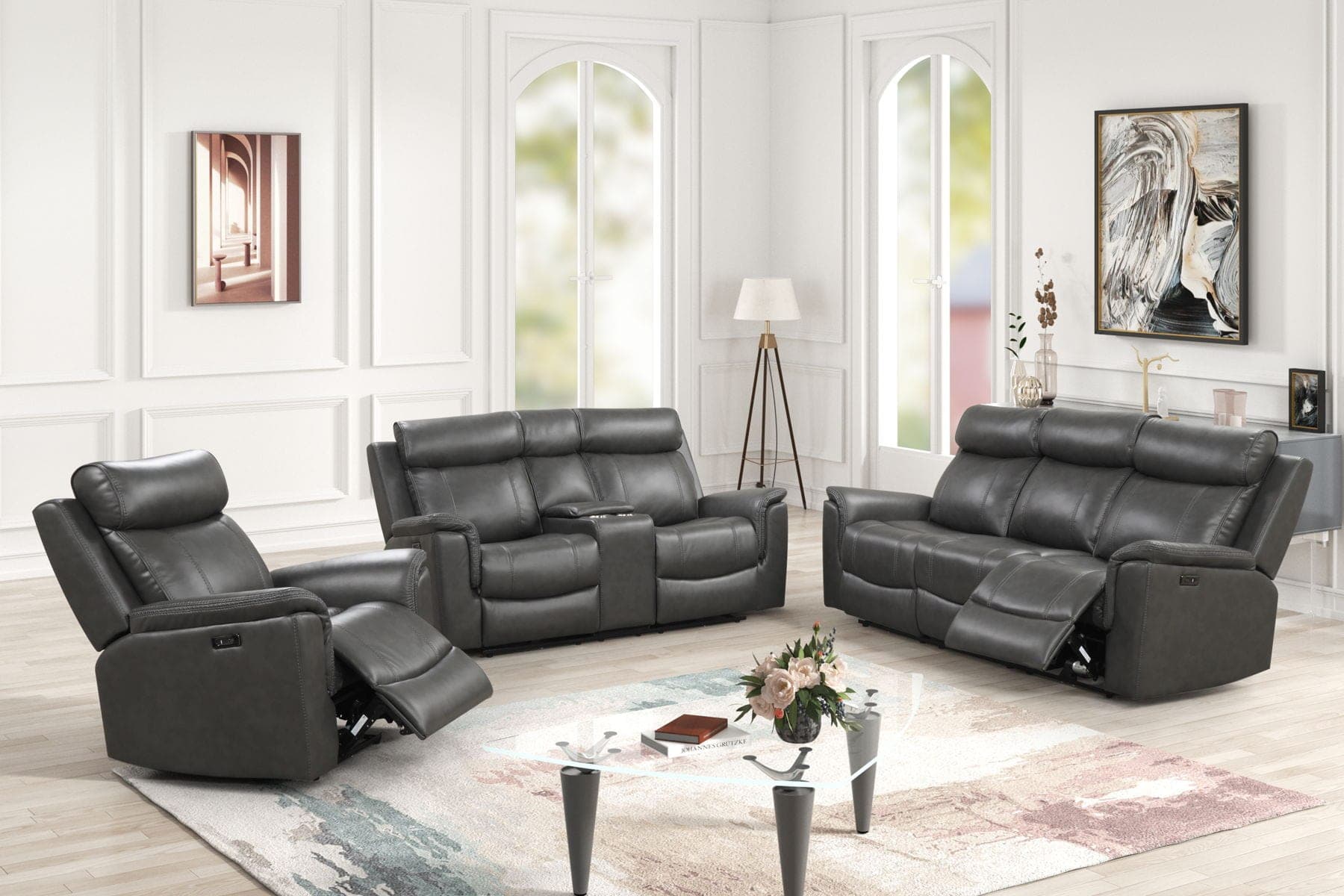 Verona - Recliner - Grey