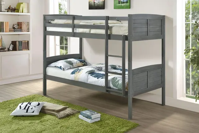 Lego - Twin Over Twin Bunkbed - Gray — photo 1