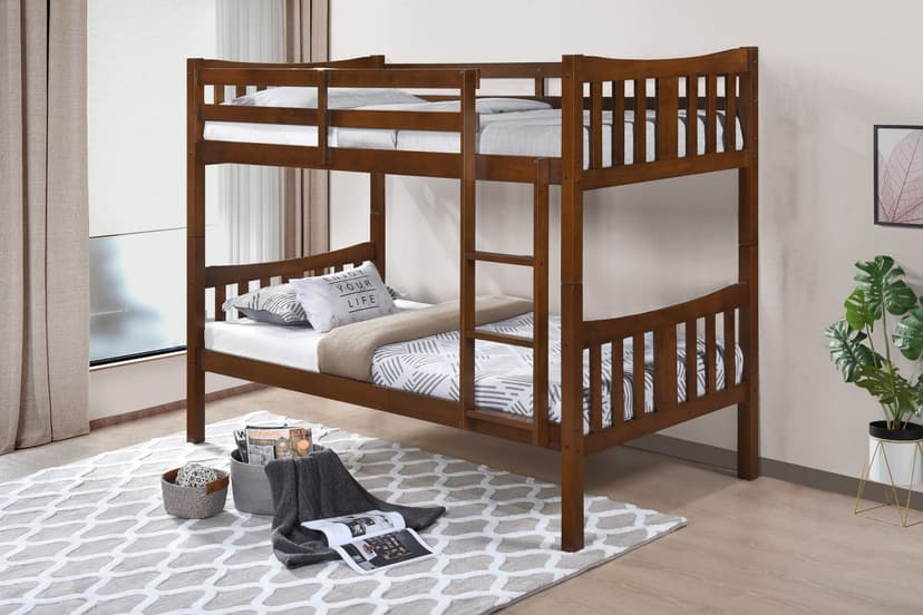 Caribou - T/T Bunkbed - Dark Oak