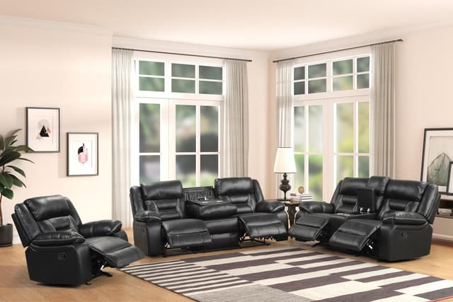 Evolution - Loveseat - Black — photo 2