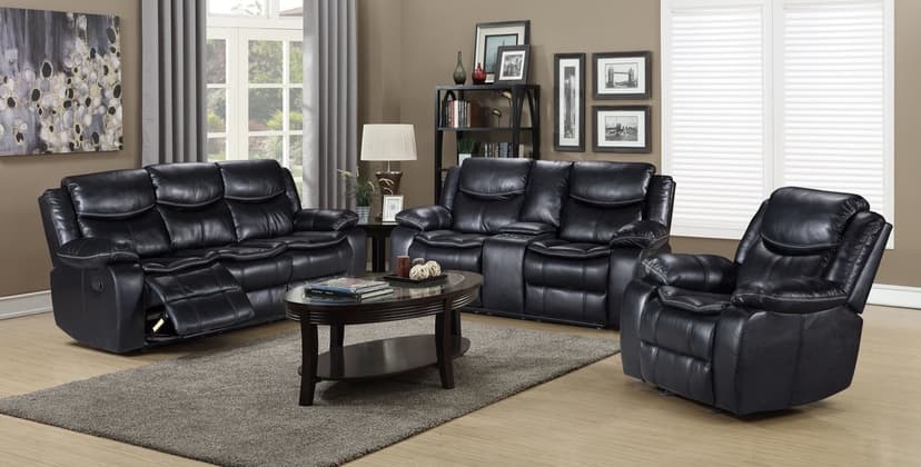 Emerson - Glider Recliner - Black