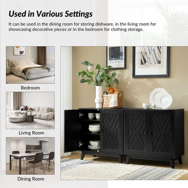 Joseph 2 Door Accent Cabinet — photo 10