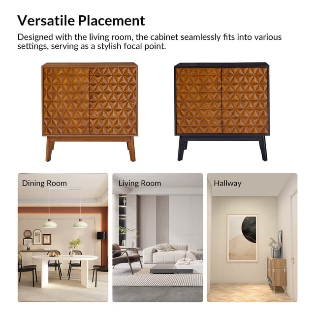Arvid 2-Door Accent Cabinet — photo 6