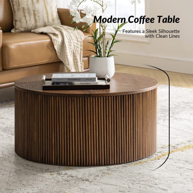 Lance Round Coffee Table — photo 6
