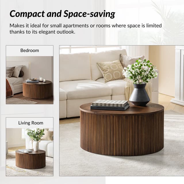 Lance Round Coffee Table — photo 7
