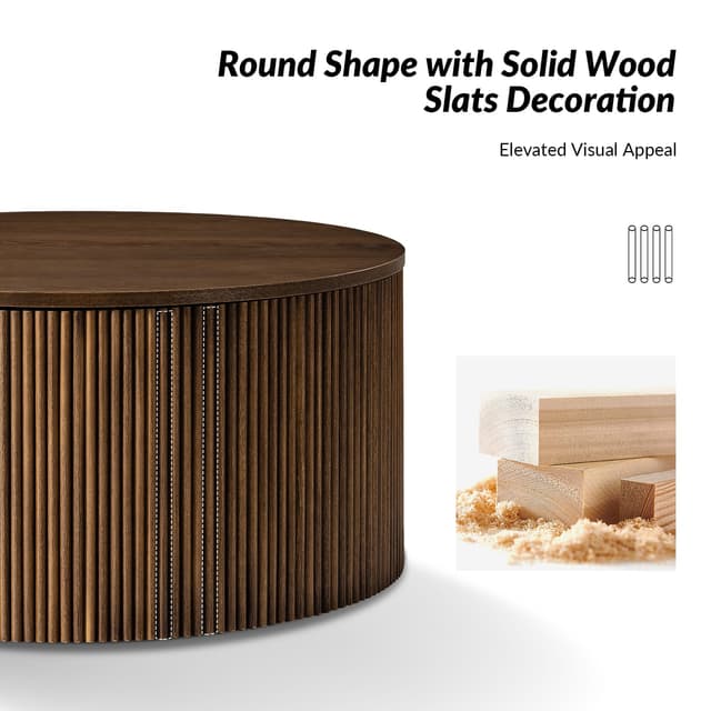 Lance Round Coffee Table — photo 8