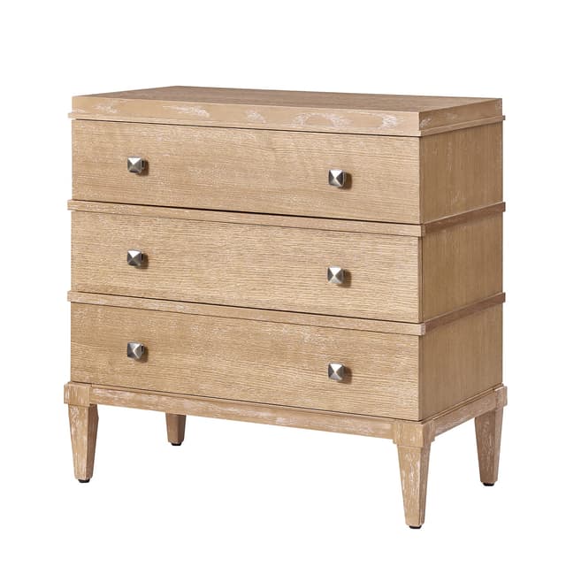 Justin 3-Drawer Nightstand — photo 1