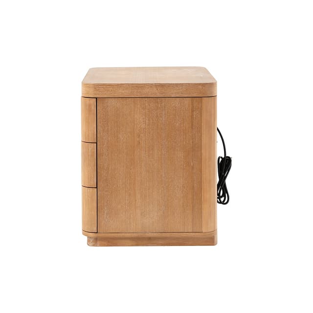 Patrick 3-Drawer Nightstand — photo 5