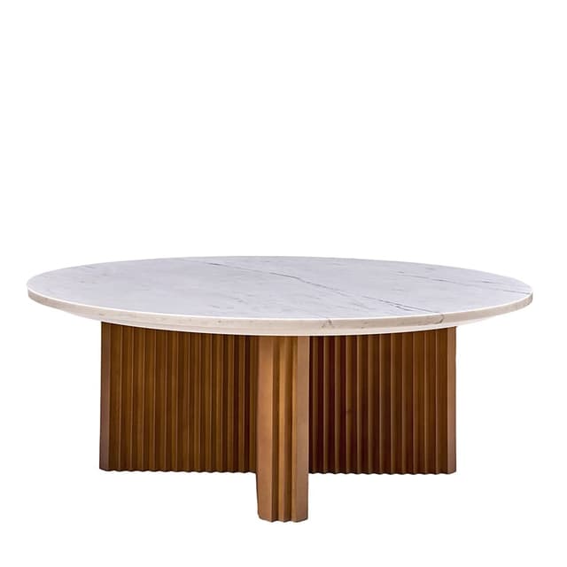 Oswald Marble Coffee Table — photo 1