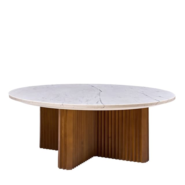 Oswald Marble Coffee Table — photo 4