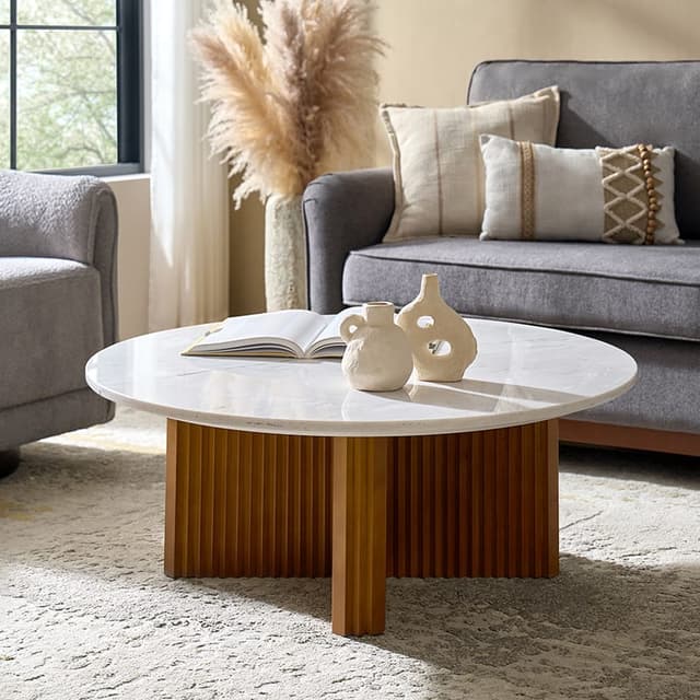 Oswald Marble Coffee Table — photo 2