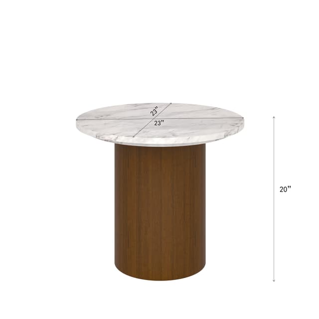 Norbert Marble End Table — photo 5
