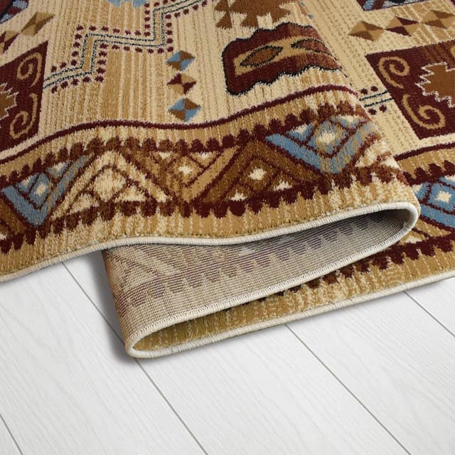 Great West Area Rug SW-H5271 Ivory Brown — photo 2